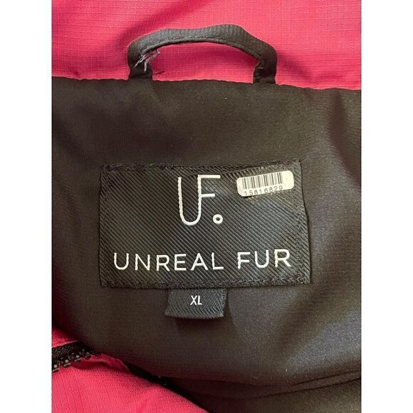 Unreal Fur Phaedra Jacket Pink Womens Size XL - Picture 13 of 16